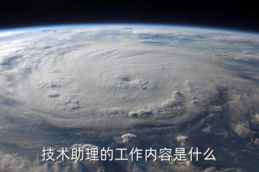 技術(shù)助理的工作內(nèi)容是什么