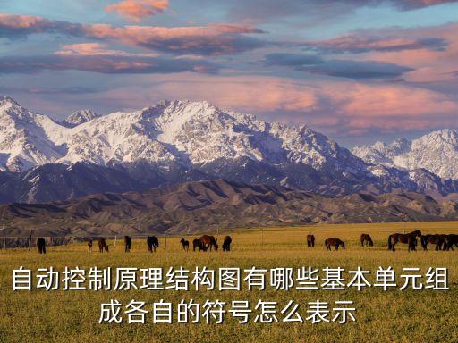 智能控制系統(tǒng)原理結構圖，自動控制原理結構圖有哪些基本單元組成各自的符號怎么表示