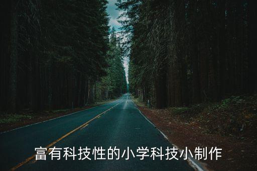 三年級科技小制作圖片，富有科技性的小學科技小制作