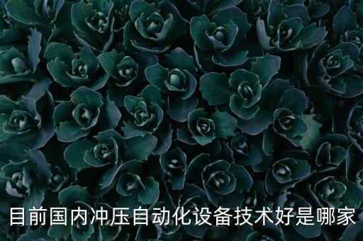目前國(guó)內(nèi)沖壓自動(dòng)化設(shè)備技術(shù)好是哪家