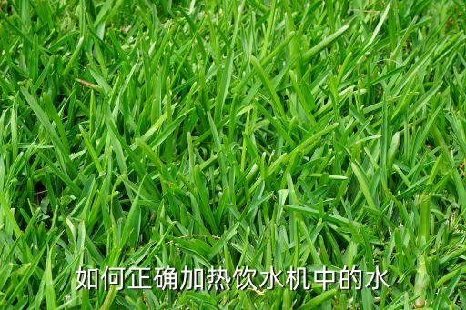 如何正確加熱飲水機(jī)中的水
