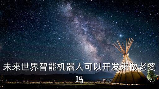 未來世界智能機(jī)器人可以開發(fā)來做老婆嗎