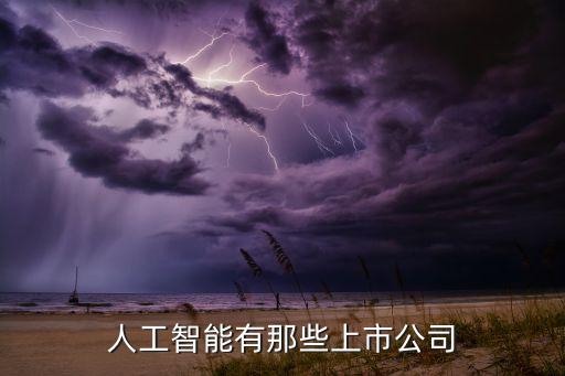 人工智能上市公司有哪些公司，人工智能龍頭股有哪些