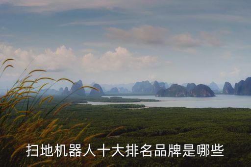 掃地機(jī)器人十大排名品牌是哪些
