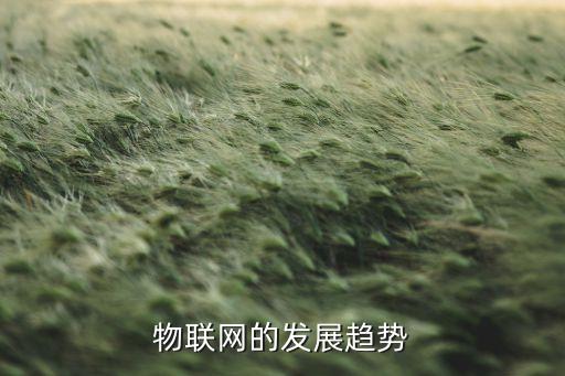 物聯網的發(fā)展趨勢