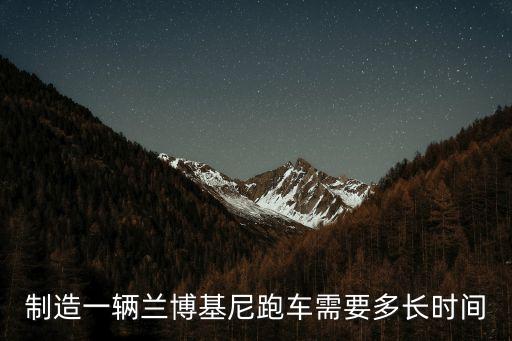 超級工廠蘭博基尼，蘭博基尼公司簡介