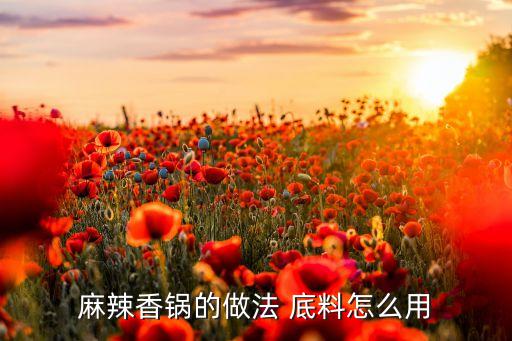 自動炒菜機 麻辣香鍋怎么使用，如何使用王家渡麻辣香鍋料做香鍋