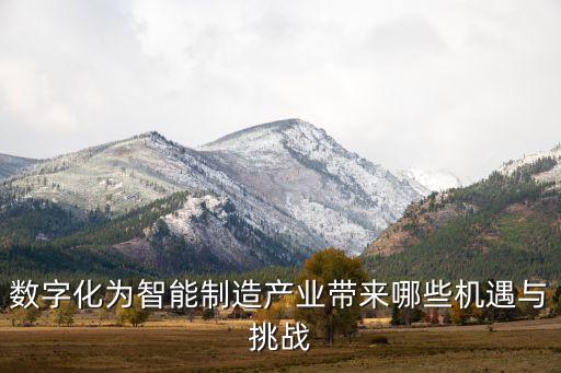 智能創(chuàng)造的行業(yè)，智能制造產(chǎn)業(yè)都有哪些