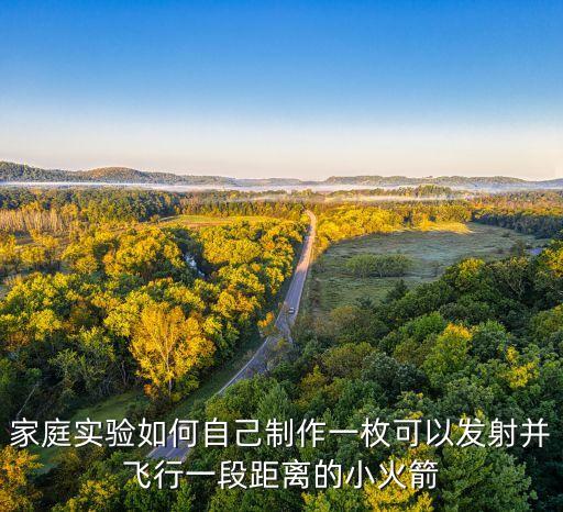 家庭實(shí)驗(yàn)如何自己制作一枚可以發(fā)射并飛行一段距離的小火箭