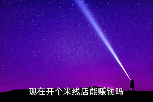 現(xiàn)在開個(gè)米線店能賺錢嗎