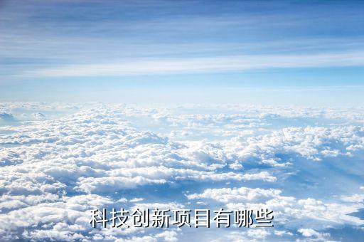 科技創(chuàng)新項(xiàng)目有哪些