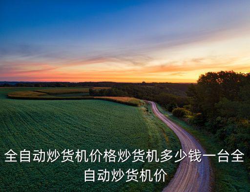 全自動(dòng)炒貨機(jī)價(jià)格炒貨機(jī)多少錢(qián)一臺(tái)全自動(dòng)炒貨機(jī)價(jià)