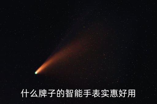 什么牌子的智能手表實(shí)惠好用