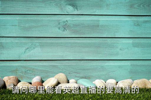 請(qǐng)問(wèn)哪里能看英超直播的要高清的