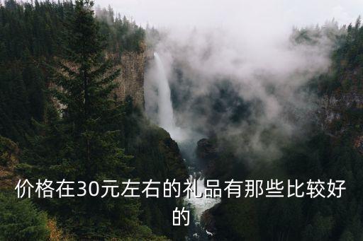 30元以內(nèi)的小禮品，公司搞活動(dòng)30元左右的小禮品送什么好