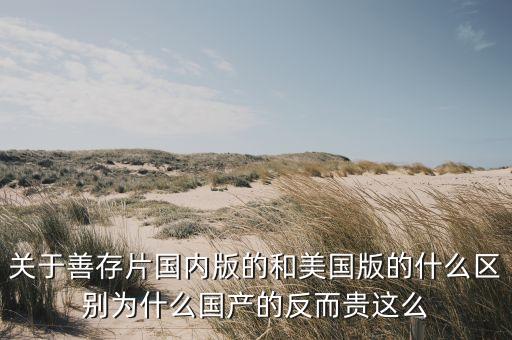 關(guān)于善存片國內(nèi)版的和美國版的什么區(qū)別為什么國產(chǎn)的反而貴這么