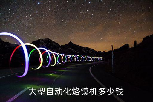 大型自動化烙饃機多少錢