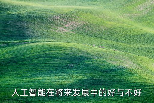 人工智能在將來發(fā)展中的好與不好