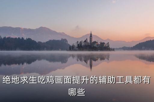 絕地求生吃雞畫面提升的輔助工具都有哪些