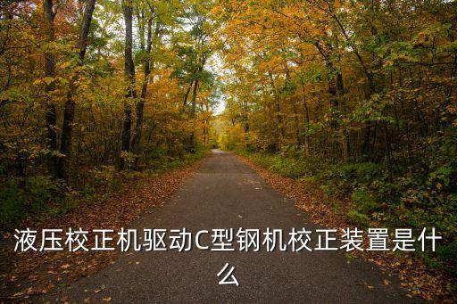 液壓校正機(jī)驅(qū)動(dòng)C型鋼機(jī)校正裝置是什么