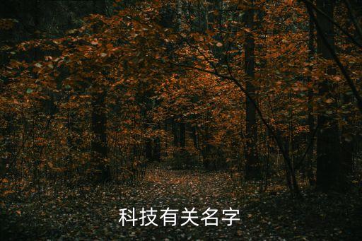 科技有關(guān)名字