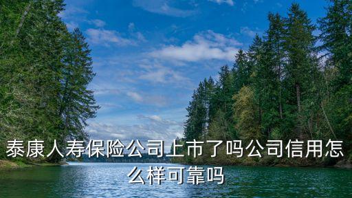 泰康人壽保險(xiǎn)公司上市了嗎公司信用怎么樣可靠嗎