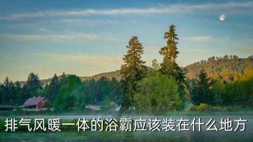 排氣風(fēng)暖一體的浴霸應(yīng)該裝在什么地方