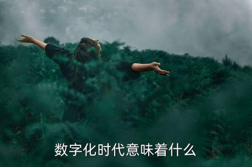 什么是數(shù)字化時代，數(shù)字化時代意味著什么