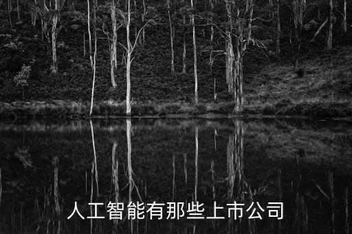 人工智能有那些上市公司