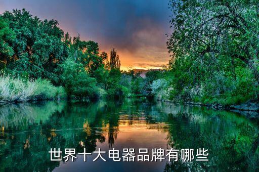 世界十大電器品牌有哪些