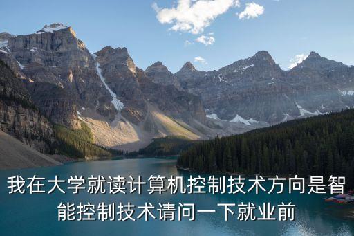 我在大學(xué)就讀計(jì)算機(jī)控制技術(shù)方向是智能控制技術(shù)請(qǐng)問(wèn)一下就業(yè)前