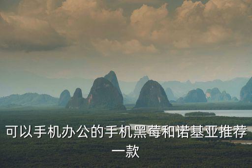 可以手機(jī)辦公的手機(jī)黑莓和諾基亞推薦一款