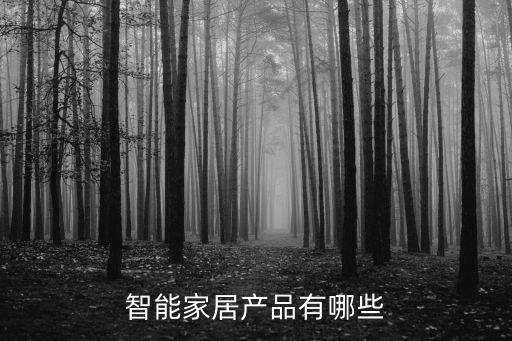 家里的科技產(chǎn)品有哪些，目前有哪些智能化的家居產(chǎn)品