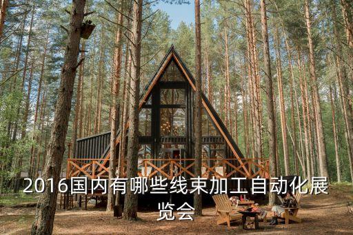 2016國內(nèi)有哪些線束加工自動(dòng)化展覽會