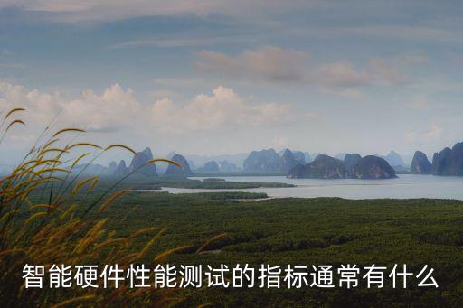 人工智能評價(jià)指標(biāo)有哪些，智能硬件性能測試的指標(biāo)通常有什么