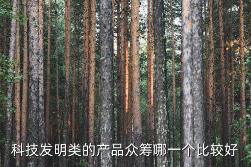 科技發(fā)明類的產(chǎn)品眾籌哪一個(gè)比較好
