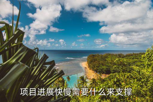 項目進展快慢需要什么來支撐