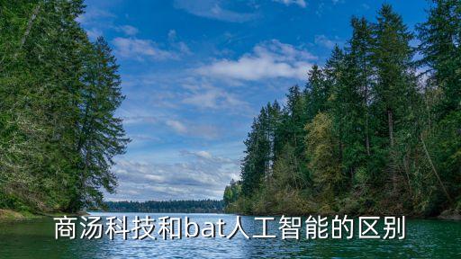 商湯科技和bat人工智能的區(qū)別