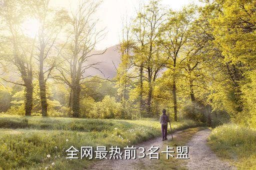 全網(wǎng)最熱前3名卡盟