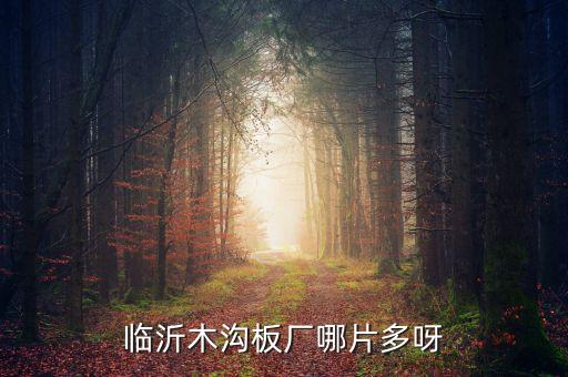 山東臨沂木板廠，臨沂市的板廠在什么地方的比較多