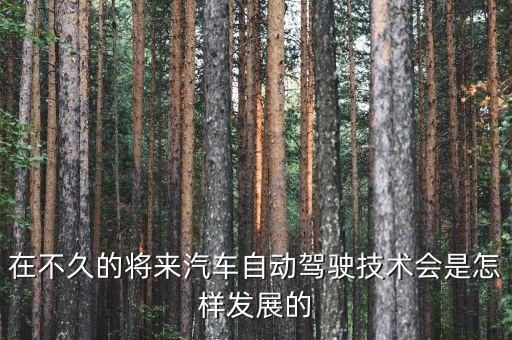 在不久的將來(lái)汽車自動(dòng)駕駛技術(shù)會(huì)是怎樣發(fā)展的