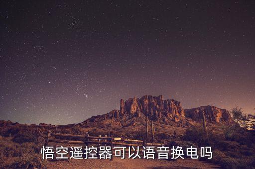悟空遙控器可以語音換電嗎