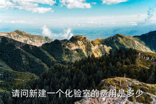 請問新建一個(gè)化驗(yàn)室的費(fèi)用是多少