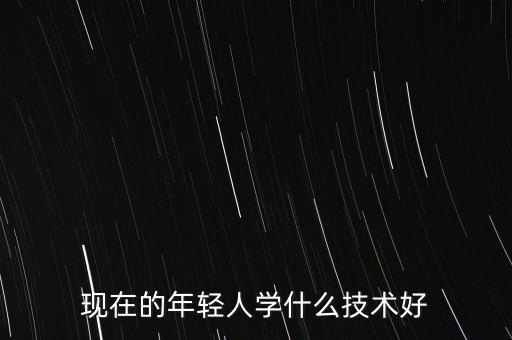 現(xiàn)在的年輕人學(xué)什么技術(shù)好
