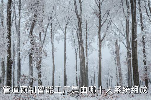 智能工廠系統(tǒng)集成，管道預(yù)制智能工廠是由哪十大系統(tǒng)組成