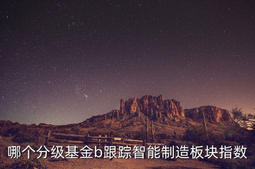 哪個(gè)分級(jí)基金b跟蹤智能制造板塊指數(shù)