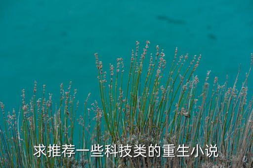 求推薦一些科技類的重生小說