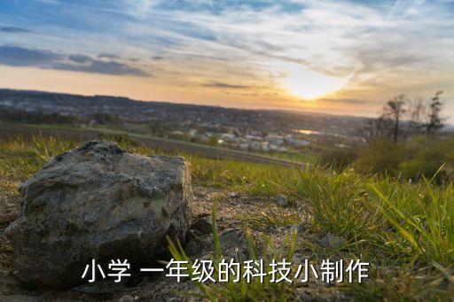 小學(xué) 一年級(jí)的科技小制作