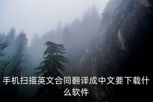 手機(jī)掃描儀下載，哪個手機(jī)掃描軟件好