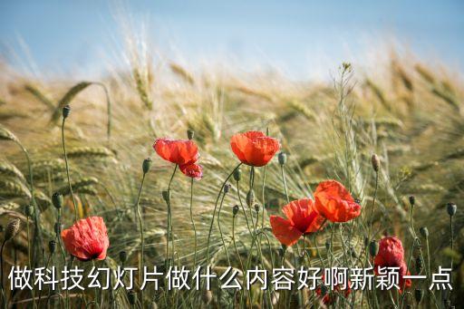 做科技幻燈片做什么內(nèi)容好啊新穎一點(diǎn)